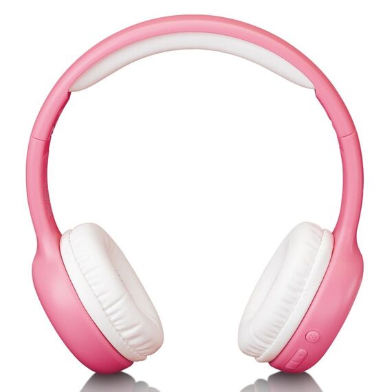 Lenco HPB-110PK Kopfhörer Verkabelt & Kabellos Kopfband Mikro-USB Bluetooth Pink, 7 image