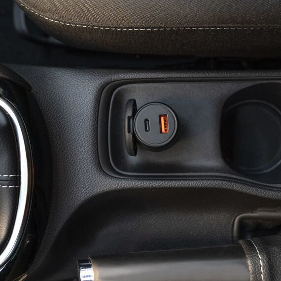 4smarts VoltRoad Ultimate Laptop, Smartphone, Tablets Schwarz Zigarettenanzünder Schnellladung Auto, 3 image
