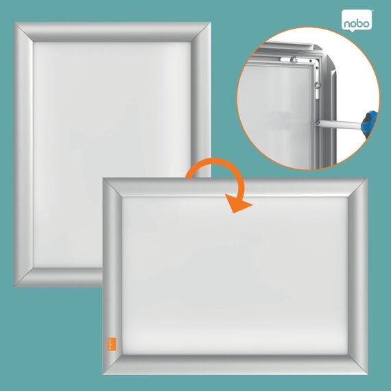 Nobo 1915729 Bilderrahmen Einzelbilderrahmen Silber, 5 image