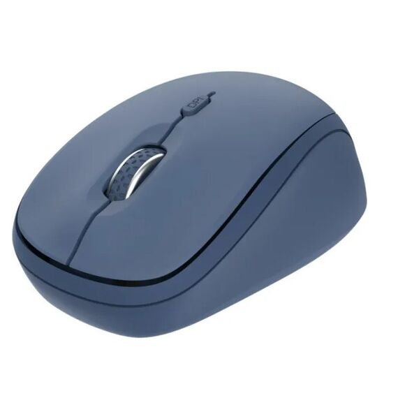 Trust Yvi+ Maus Haus Beidhändig RF Wireless Optisch 1600 DPI, Farbe: Blau