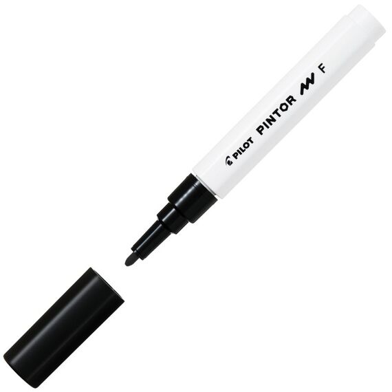Pilot Pintor Permanent-Marker Feine Spitze Schwarz 1 Stück(e)