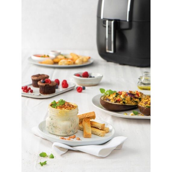Fritel Snacktastic 6902 XXL 5 l Eigenständig 2300 W Heißluftfritteuse Schwarz, 4 image
