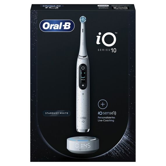 Oral-B iO Series 10 Erwachsener Rotierende-vibrierende Zahnbürste Weiß, 2 image
