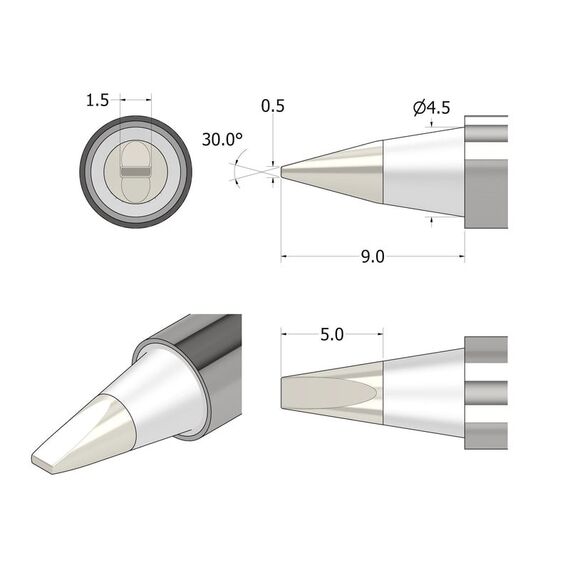 iFixit IF145-838-1 Lötkolben Silber, 3 image