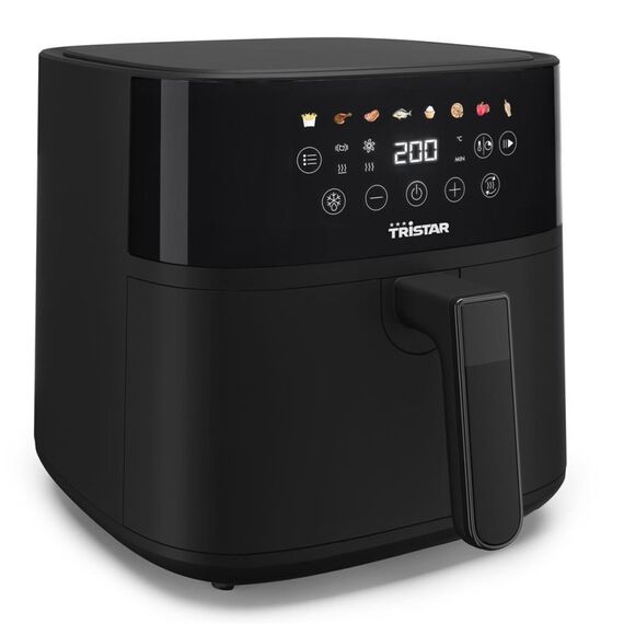 Tristar FR-9060 Fritteuse Einzelbild 6 l Eigenständig 2000 W Heißluftfritteuse Schwarz