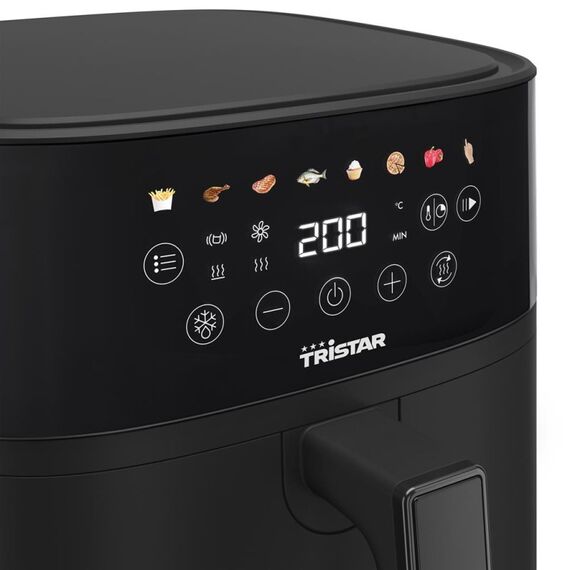 Tristar FR-9060 Fritteuse Einzelbild 6 l Eigenständig 2000 W Heißluftfritteuse Schwarz, 2 image