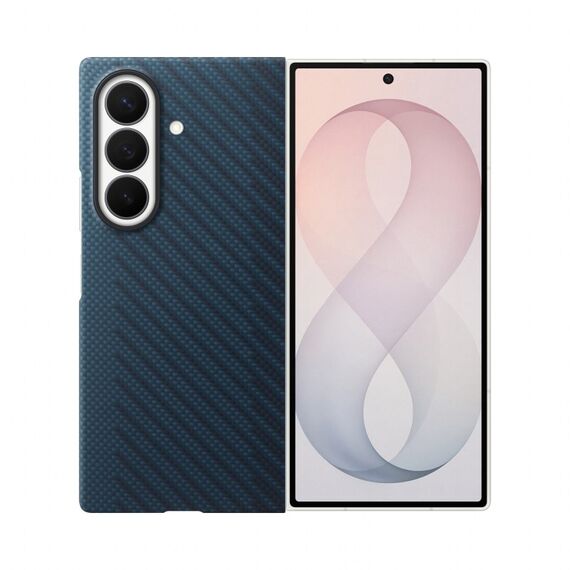 Samsung EF-KF976SNEGWW Handy-Schutzhülle 20,3 cm (8") Cover Blau, Farbe: Blau