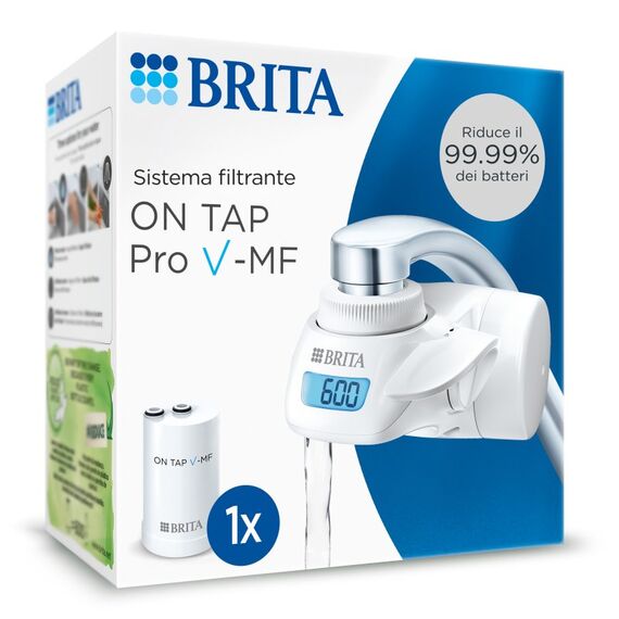 Brita SISTEMA ON TAP Pro V-MF Wasserhahnfilter Weiß