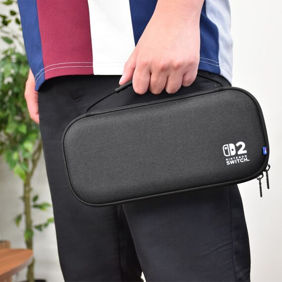 Hori NSX-018E Schutzhülle für tragbare Spielkonsolen Beuteltasche Nintendo Stoff Schwarz, 9 image