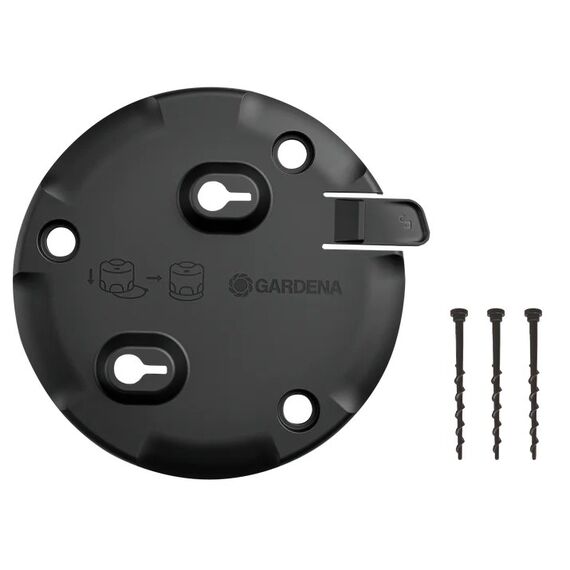 Gardena 16022-20 Kreisförmige Wassersprinkler Schwarz