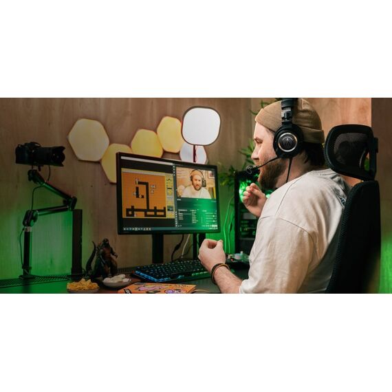 Audio-Technica ATH-M50xSTS StreamSet Kopfhörer Kabelgebunden Kopfband USB Typ-A Schwarz, 5 image
