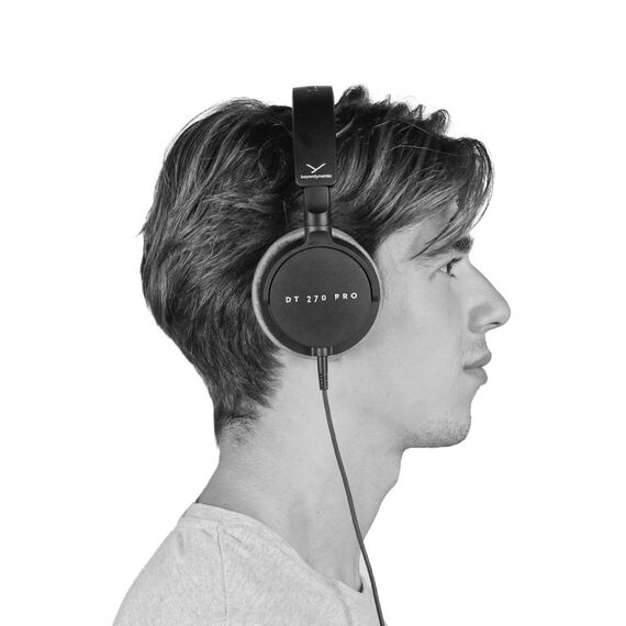 Beyerdynamic DT 270 PRO Kopfhörer Kabelgebunden Kopfband Bühne/Studio Grau, Schwarz, 4 image