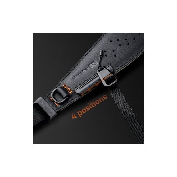 PGYTECH Camera Strap Pro Gurt Digitalkamera Polyester, Echtes Leder, Nylon Braun, 8 image