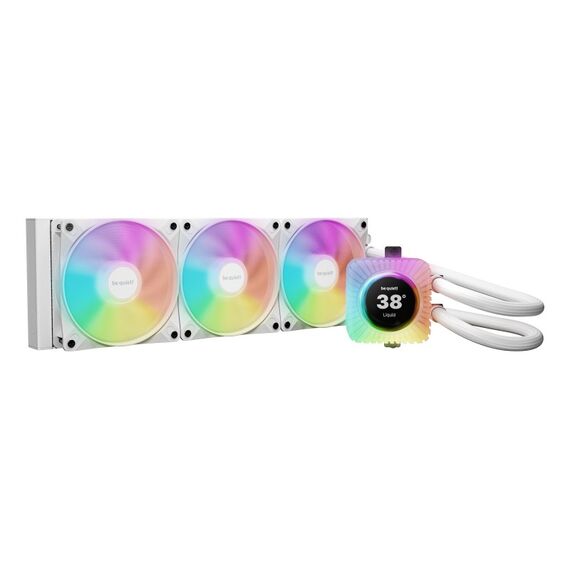 be quiet! Light Loop IO LCD 360 mm Weiß, Farbe: Weiß