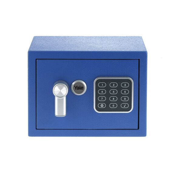 Yale YSV/170/DB2/B Safe Frei stehend sicher 3,8 l Stahl Blau, Farbe: Blau