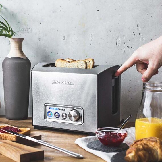 Gastroback Design Pro 2S 9 2 Scheibe(n) 950 W Schwarz, Edelstahl, 2 image