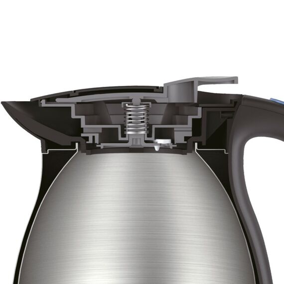 Gastroback Design Advanced Thermo Wasserkocher 1,7 l 2200 W Schwarz, Edelstahl, 3 image