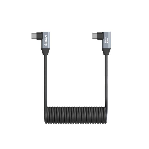 SmallRig 4793 USB Kabel USB 3.2 Gen 1 (3.1 Gen 1) USB C 20 Gbit/s 100 W Schwarz, Grau, 3 image
