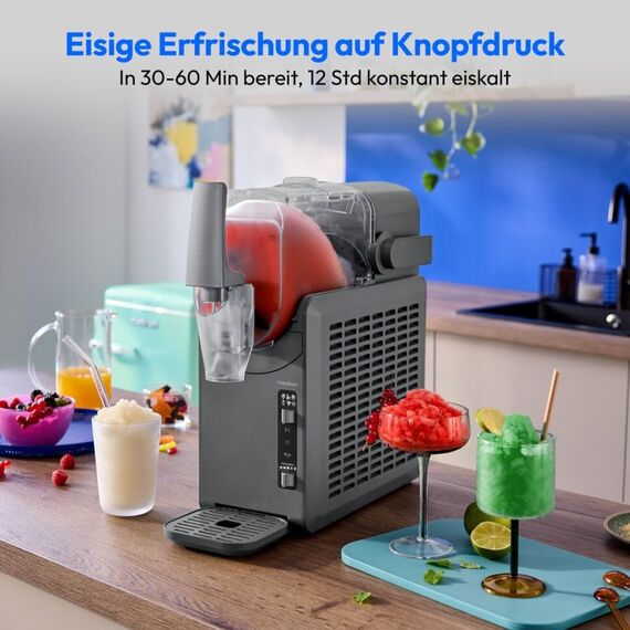 MEDION LIFE Slush-Eismaschine MD12090 2,6 l Grau, 2 image
