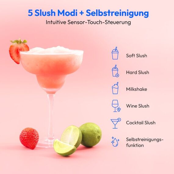 MEDION LIFE Slush-Eismaschine MD12090 2,6 l Grau, 6 image