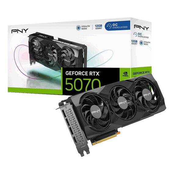 PNY GeForce RTX 5070 OC NVIDIA 12 GB GDDR7, 7 image