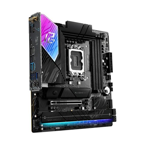 Asrock B860M Lightning WiFi Intel B860 LGA 1851 (Socket V1) micro ATX, 3 image