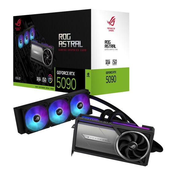 ASUS ROG Astral - -LC-RTX5090-32G-GAMING NVIDIA GeForce RTX 5090 32 GB GDDR7, 12 image