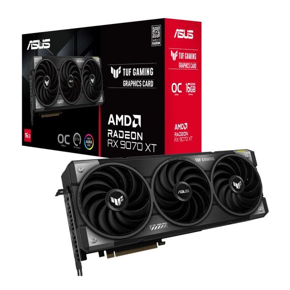 ASUS TUF Gaming TUF-RX9070XT-O16G-GAMING AMD Radeon RX 9070 XT 16 GB GDDR6, 6 image