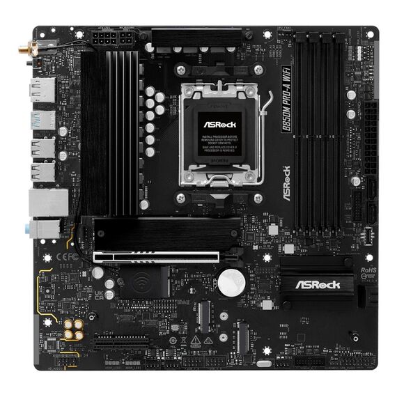 Asrock B850M Pro-A WiFi AMD B850 Sockel AM5 micro ATX