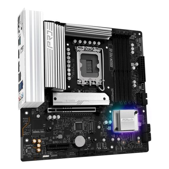 Asrock B860M Pro RS Intel B860 LGA 1851 (Socket V1) micro ATX, 3 image