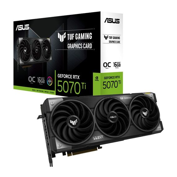 ASUS TUF Gaming TUF-RTX5070TI-O16G-GAMING NVIDIA GeForce RTX 5070 Ti 16 GB GDDR7, 6 image