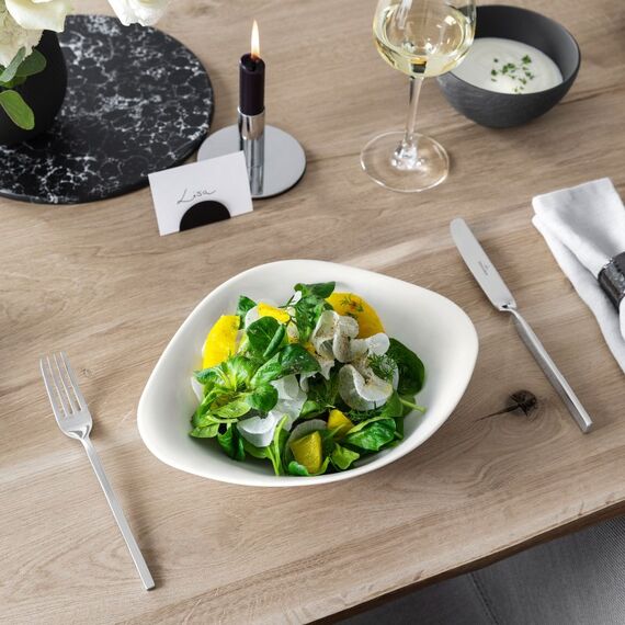 Villeroy & Boch 1042578472 Speiseschüssel Pasta-Schüssel 0,414 l Oval Porzellan Weiß 1 Stück(e), 3 image