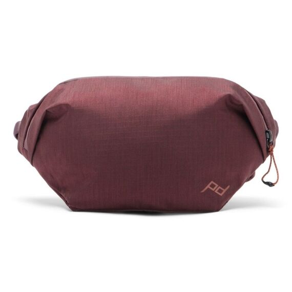 Peak Design Outdoor Sling Hüfttasche Stoff, Netz, Nylon, Polyurethan (PU) Bordeaux