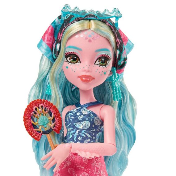 Monster High Skulltimate Secrets Gore-geous Oasis Spielset, Lagoona Blue Puppe und Zubehörteile, 3 image
