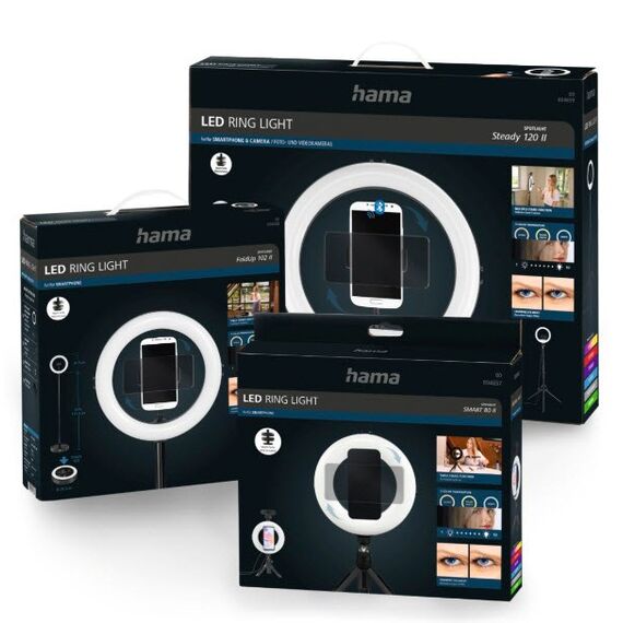 Hama SpotLight Smart 80 II Beleuchtungs-Ring 96 LED, 13 image