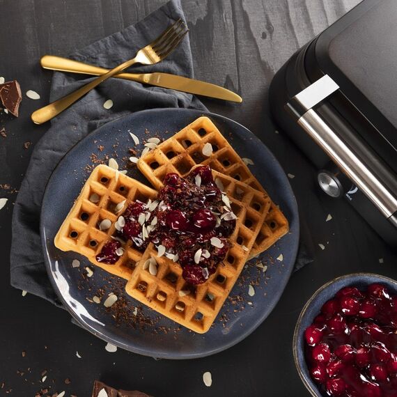 Princess 132398 2 Waffel(n) 1500 W Schwarz, 7 image