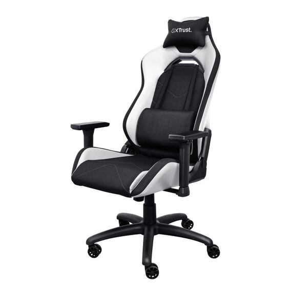 Trust GXT 714 RUYA Universal-Gamingstuhl Schwarz, Weiß, 2 image