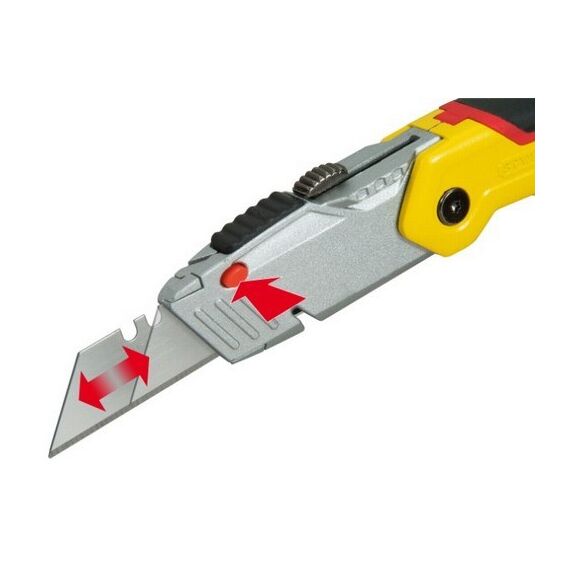 Stanley 0-10-825 Teppichmesser Schwarz, Metallisch, Gelb Messer mit klappbarer Klinge, 3 image
