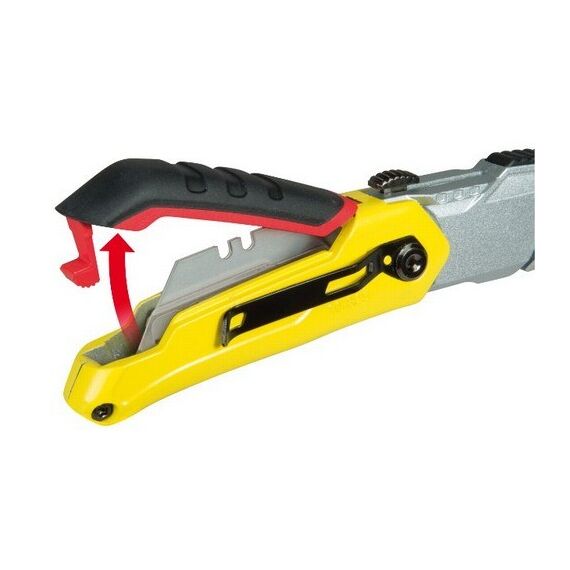 Stanley 0-10-825 Teppichmesser Schwarz, Metallisch, Gelb Messer mit klappbarer Klinge, 5 image