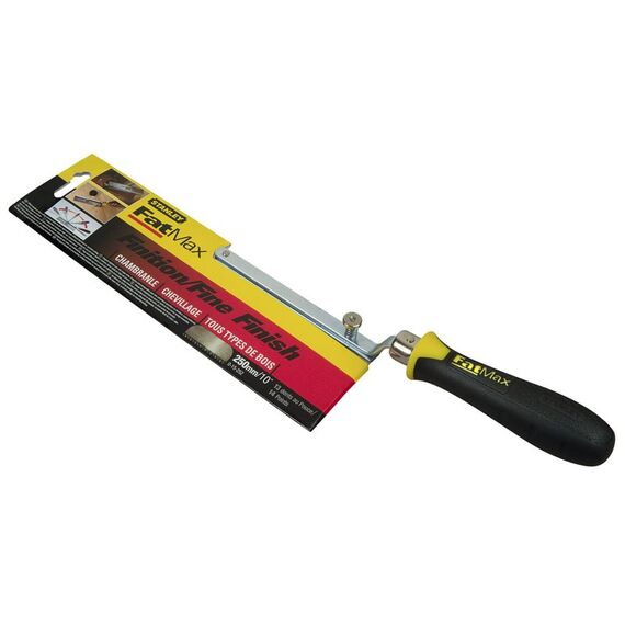 Stanley 0-15-252 Handsäge Feinsäge 25 cm Schwarz, Gelb, 4 image