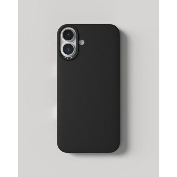 NUDIENT Thin Handy-Schutzhülle 17 cm (6.7") Cover Schwarz, Farbe: Schwarz