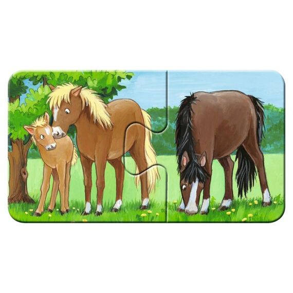 Ravensburger 05072 Puzzle Kontur-Puzzle 2 Stück(e) Tiere, 5 image