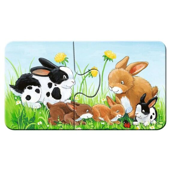 Ravensburger 05072 Puzzle Kontur-Puzzle 2 Stück(e) Tiere, 6 image