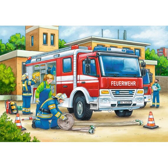 Ravensburger Kinderpuzzle - Polizei und Feuerwehr, 2 image