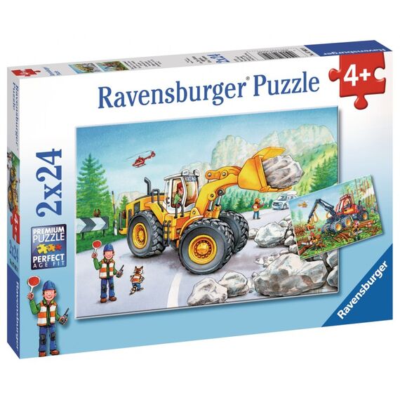 Ravensburger Bagger und Waldtraktor