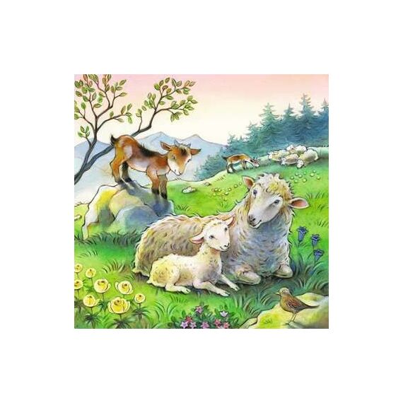 Ravensburger Cuddle Time Puzzlespiel 49 Stück(e) Tiere, 3 image