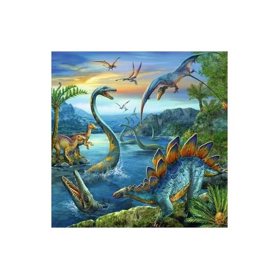 Ravensburger Kinderpuzzle - Faszination Dinosaurier