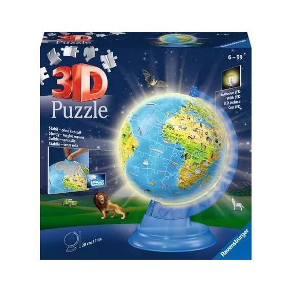 Ravensburger Kinderglobus mit Licht deutsch