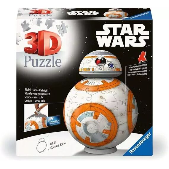 Ravensburger 3D Puzzle: Star Wars BB-8 3D-Puzzle 99 Stück(e) Fernsehen/Filme