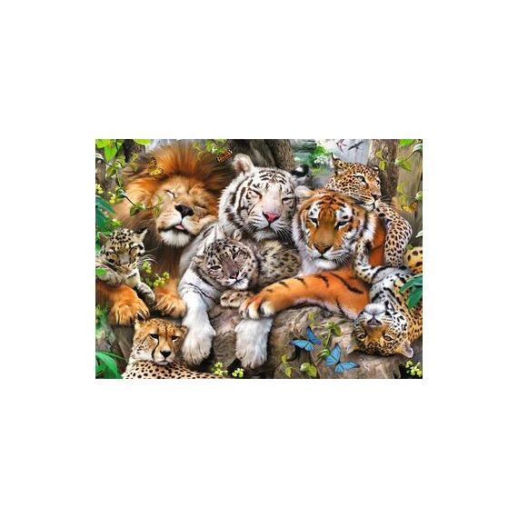 Ravensburger Big Cat Nap Puzzlespiel 200 Stück(e) Tiere